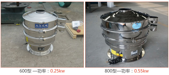 食品振動(dòng)篩同種材質(zhì)有不同大小的型號(hào)，而型號(hào)的不同就會(huì)影響價(jià)格。